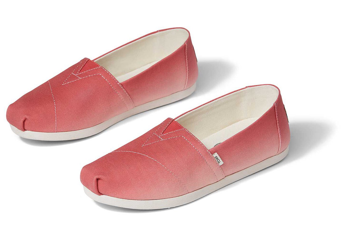 Toms Alpargata Gradient Canvas Espadrille Pink - Womens - 83541-BFLN